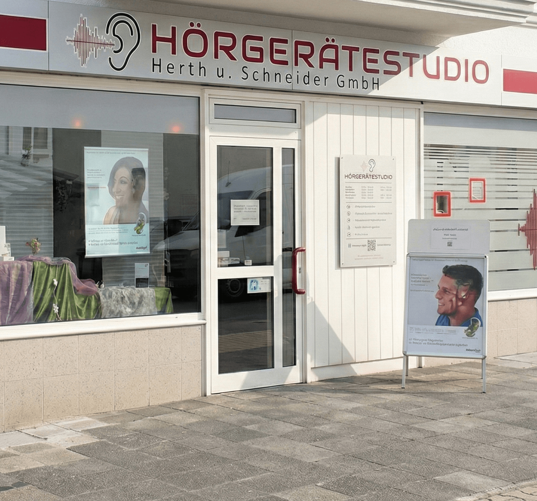 Außenansicht Hörgerätestudio Langen